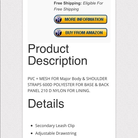 Wacky Crazy Paws Lilac Mesh Shoulder Pet Carrier Small‎ - Picture 16 of 16